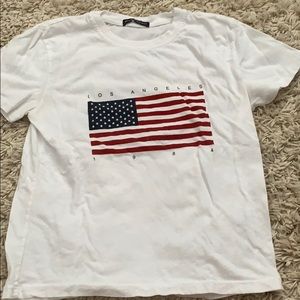 brandy Melville American flag top